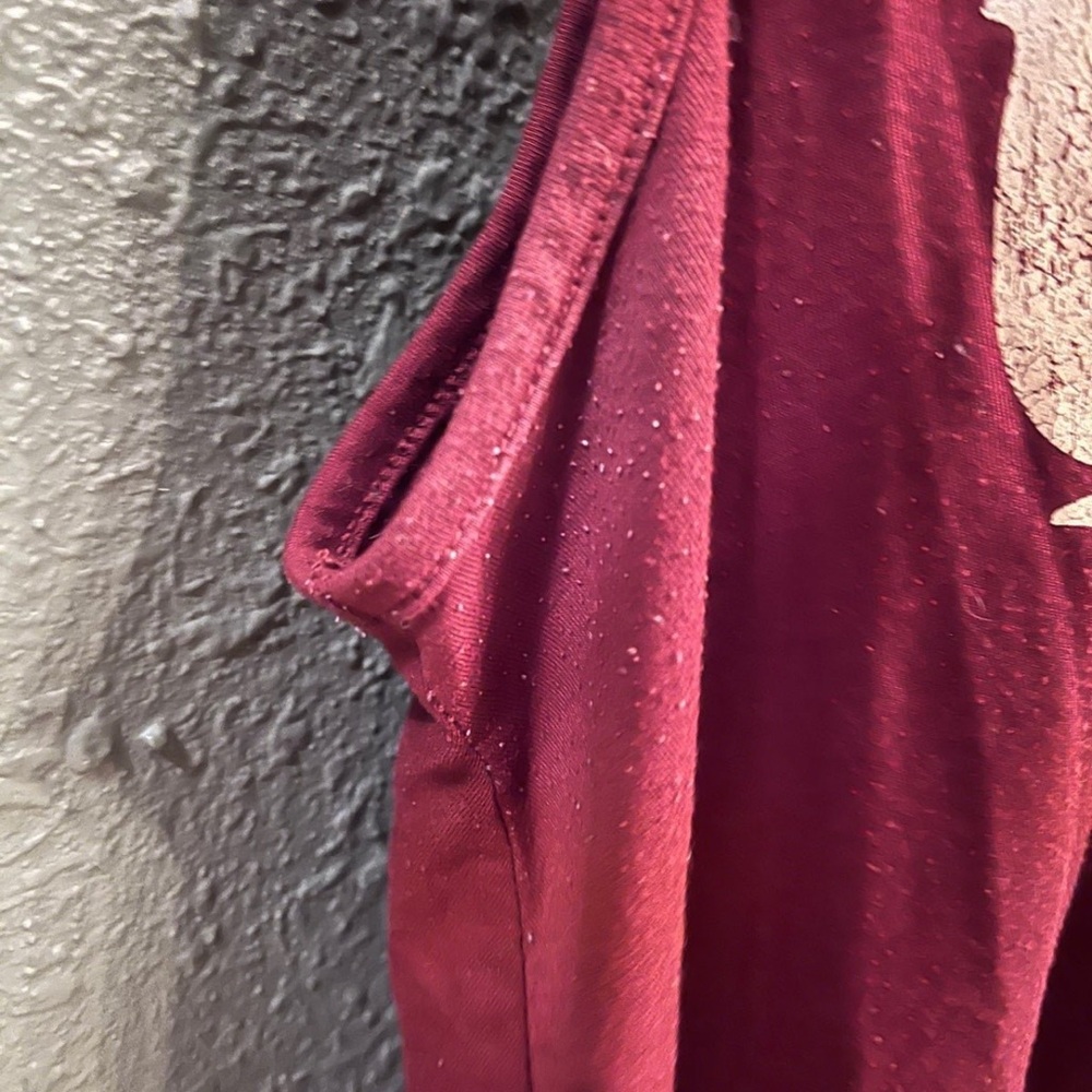 Maroon Graphic Tank Top - Picture 3 of 3